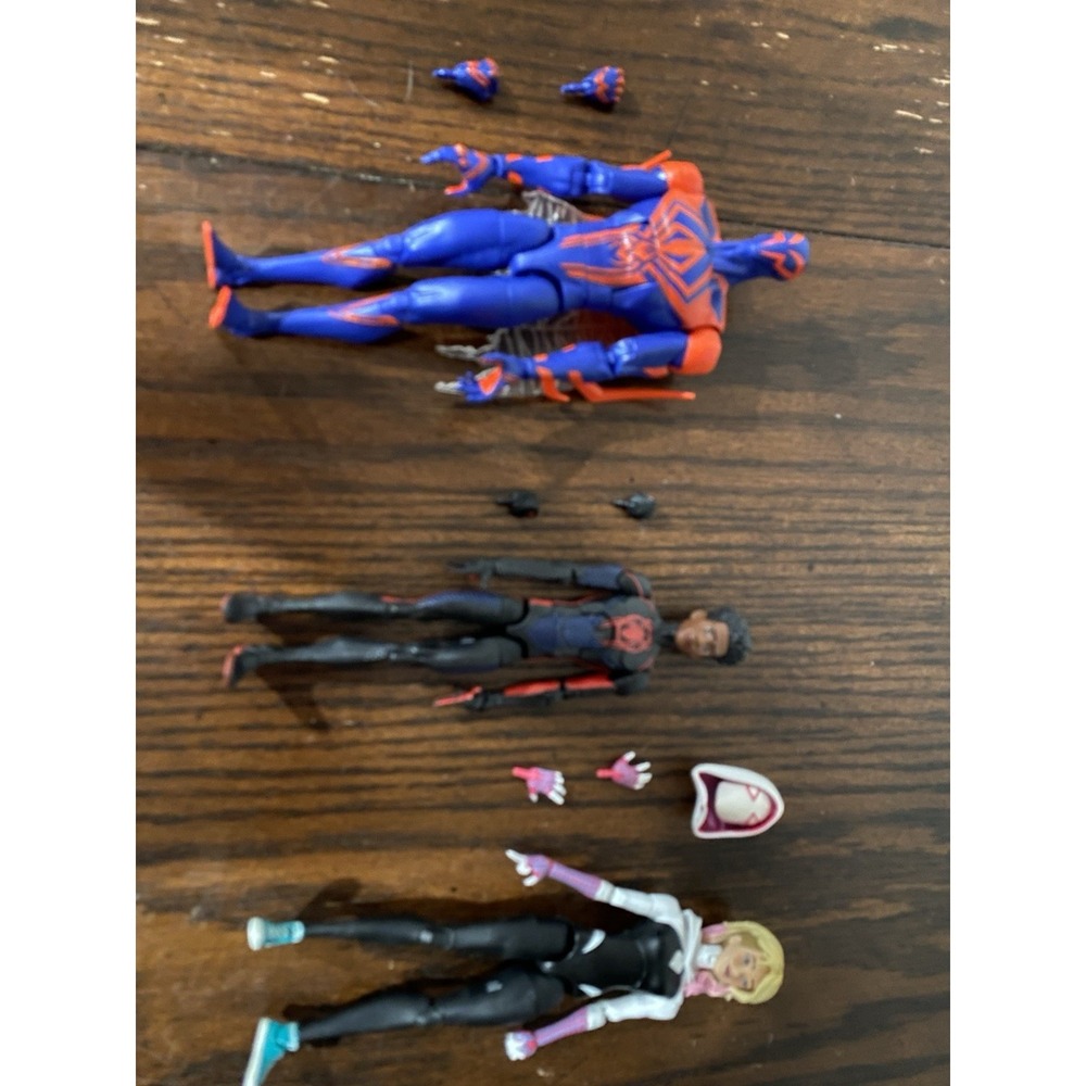 Marvel Legends Spider-Man Across the Spider-Verse Lot Of Three